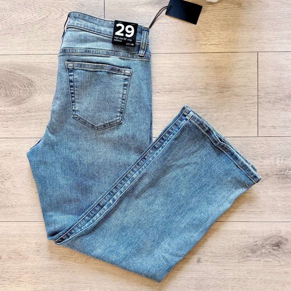 Joe's Jeans High Rise Crop Bootcut Jeans Size 29
